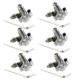 Wisepick 6 Pack BPV-31 Bullet Piercing Valve Kits Compatible with 1/4 Inch, 5/16 Inch, 3/8 Inch Outside Diameter Pipes, Replace for AP4502525, BPV31D, GPV14, GPV31, GPV38, GPV56, MPV31