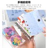 Najika Transparent Seal Binder Girls, Removable, M5, Sticker Notebook, Micro