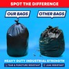 Tasker 65 Gallon Trash Bags Heavy Duty | 50 Count