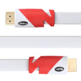 Tainston Flat HDMI Cable 20 Feet HDMI 2.0 Cable Support 4K 2160P,3D,1080P,Audio Return Channel