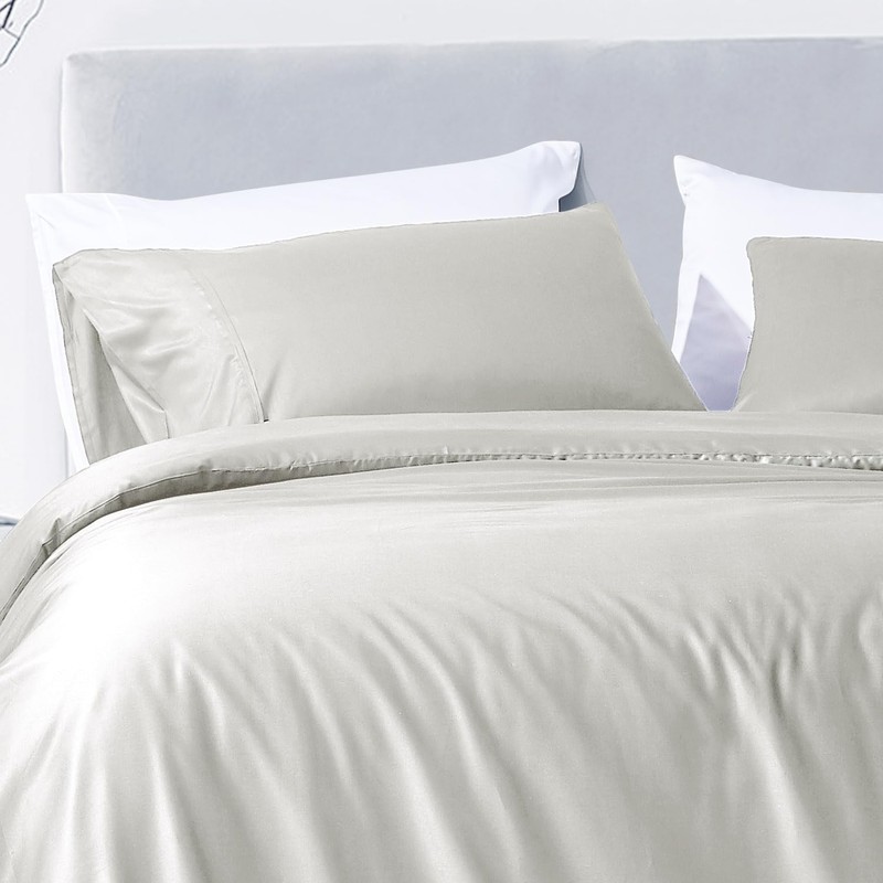Set of 2 Luxton 100% Organic Bamboo King Size Pillowcases