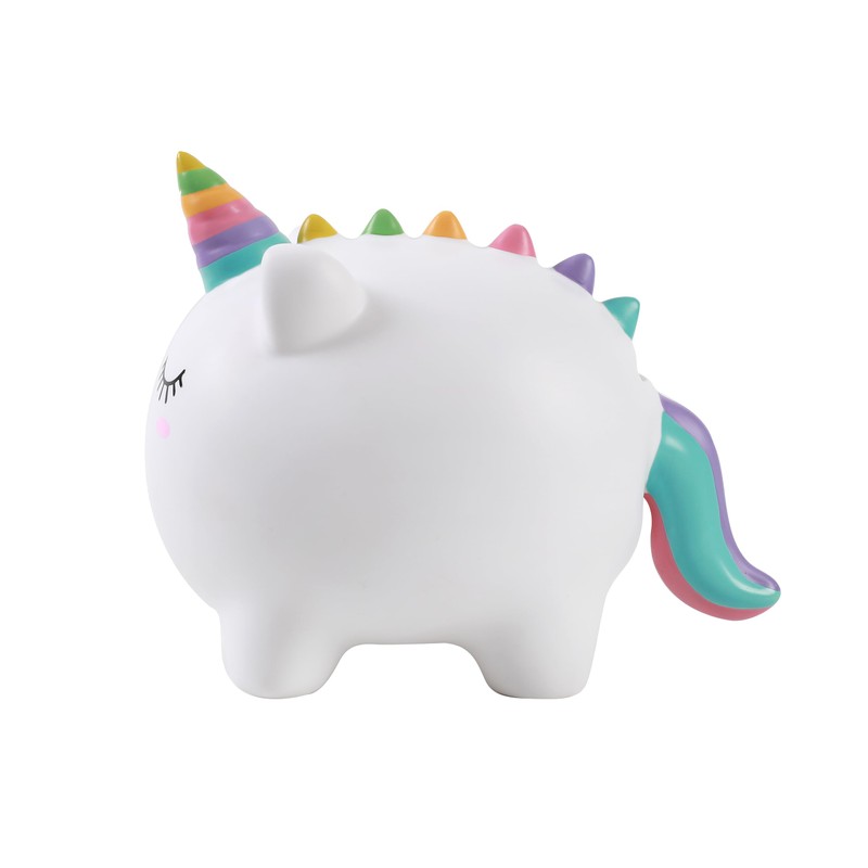 I-TOTAL® - Funny Decorative Money Box/Coin Purse in UNICORN Plastic