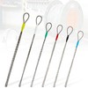6 Pack Wire Mesh Cable Pulling Grips, Fit 0.16-0.98 in