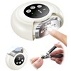 Electric Nail Clipper & No-Bending Long Handle Toenail Cutter Set