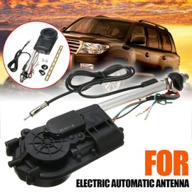 KUNLONGSKY Universal Electric Power Automatic Antenna Car SUV AM & FM Radio Mast Aerial 12V, 511610