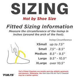 Tuli's Cheetah Heel Cup with Compression Sleeve for Sever’s Disease and Heel Pain for Gymnasts and Dancers, Medium, 1 Pair