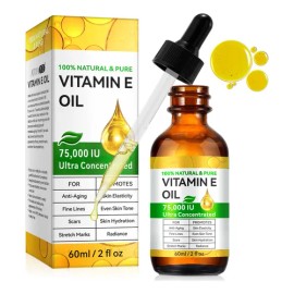 Aceite Vitamina E Oli Puro Combate Arrugas Resequedad 60ml