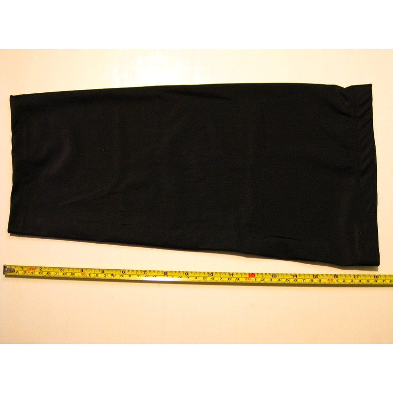 Titan Classic Open Back Spandex Dread Lock Cap - Black