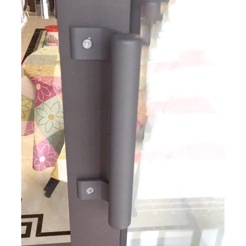 KAFENDA YUM Grey Aluminium Alloy Handle Balcony Sliding Door Handle