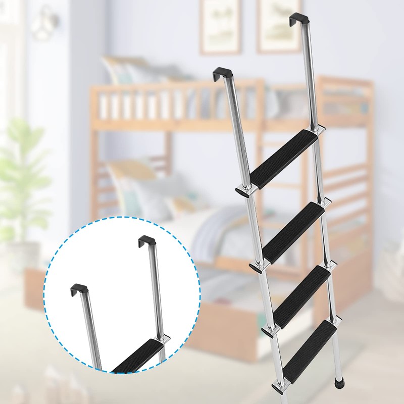 Bivethoi 2pcs Bunk Bed Ladder Hook Brackets, 1 Inch J