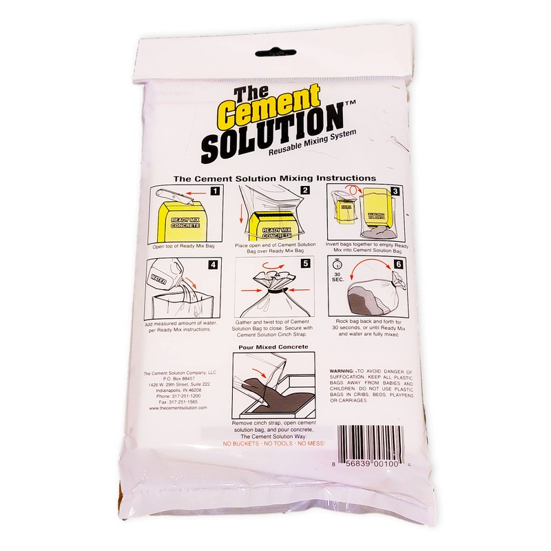 The Cement Solution Concrete Mixing Bag