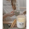 Aromatherapy Candle for Home Scented, Lavender Scented Soy Candle with