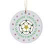 Northern Christmas Tree Ornament, Bauble, Lancashire or Yorkshire Rose Tree