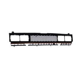 Perfit Liner Black Grille Grill with Red Molding Trim Fit 1983-1986 Nissan Datsun 720 Truck