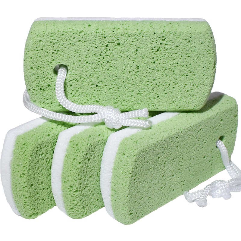 Dr. Entre's Pumice Stone for Feet 4 Pack: Callus Remover,