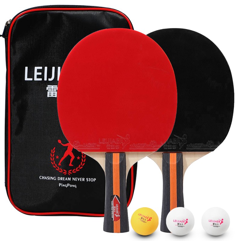 [通拓商品]Table Tennis 2 Player Set 2 Table Tennis Bats Rackets