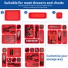 45 Pack Tool Box Organizer Tool Tray Dividers, Toolbox Drawer