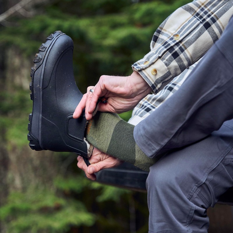 Grundéns Men’s Deviation Sherpa Ankle Boot | Durable, Waterproof, Fleece