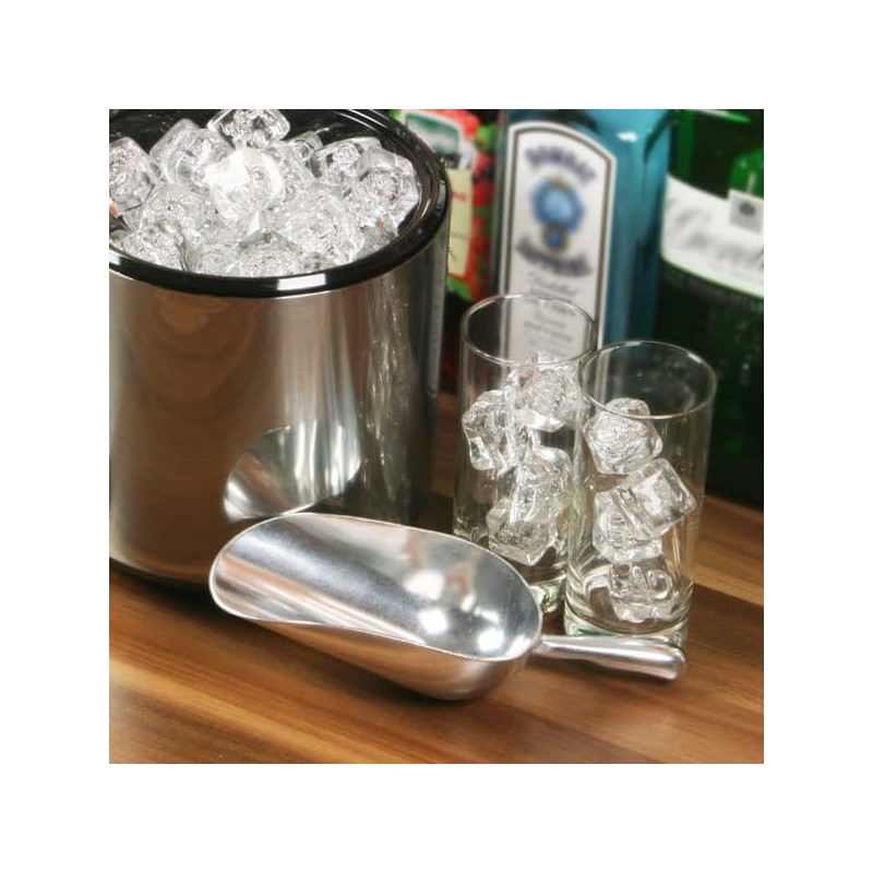 Ice Cube Endurance Scoop, Cast Aluminum Shovel Scoops Kitchen Utility