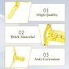 4 Pcs 90 Degree Box Hinges, Heavy Duty Rust-Resistant Jewelry