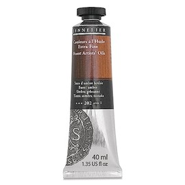 Sennelier Artists' Extra Fine Oil, 40 ml Tube, Series 1, Burnt Umber, (10-130411-202)