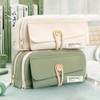 Nannlia Pencil Case, Korean, Stylish, Pencil Case, Large Capacity, Simple,