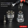 Abruga Upgraded Adjustable Universal Socket Wrench, Manual Socket Wrench, Multifunctional