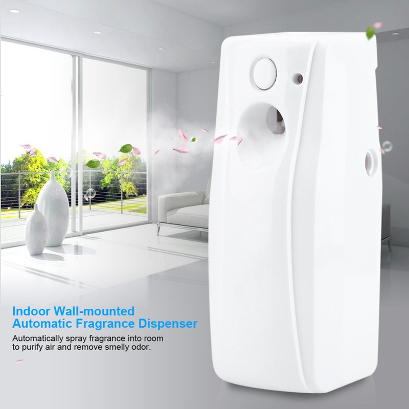 Indoor Wall Mounted Automatic Air Freshener Fragrance Aerosol Spray Dispenser