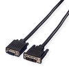 3.0M SVGA to DVI Monitor Cable, Male to Male, Black