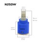 25mm Faucet Cartridge Replacement (N25DW Set of 5), CUPC Certified,