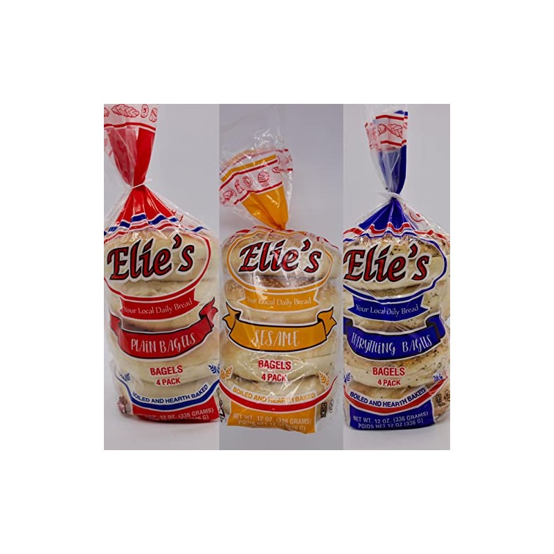 Mixed Case of Elie's Bagels 6 packs per case 4