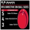 Ram Rugby Solo Skills Rebounder Rugby Ball, Size 5