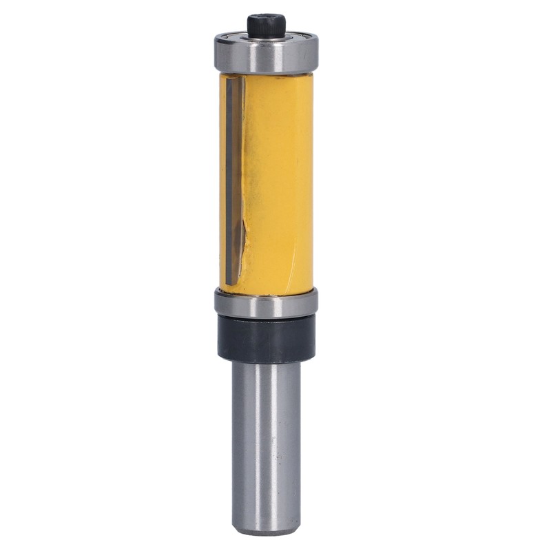 1/2in Shank Flush Trim Bit Double Bearings Straight Milling Cutter