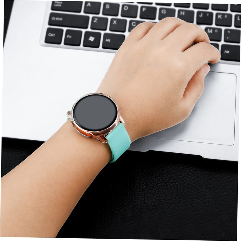 jojofuny TPU Transparent Protective Plating Case Compatible Watch Active Lightweight