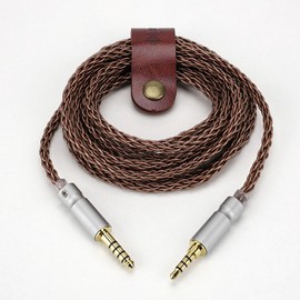 GEEKRIA Apollo 6NOCC Copper Upgrade Audio Cable Compatible with Sony WH-1000XM6 WH-1000XM5 WH-1000XM4, 4.4mm to 3.5mm Replacement Headphones Cord (8.2ft / 2.5m)