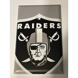 Raiders Light Switch Cover. Come With 2 Screws