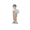 NAO Wanna Play?. Porcelain Boy Figure.