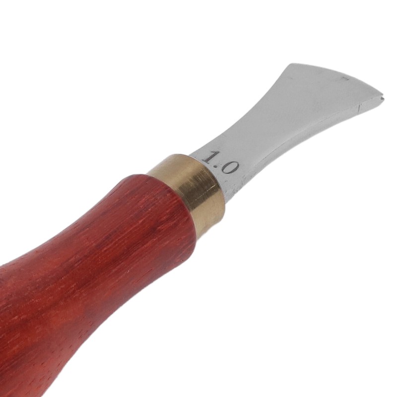 1mm Leather Edger Stainless Steel Rustproof Polished Shallow Notch Leather