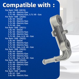 for Dodge Ram 1500 Muffler Hanger Compatible with Ram 1500 2019-2025 5.7L 6.2L Rear Right Passenger Side Exhaust Bracket Muffler Support Replace#68395841AA