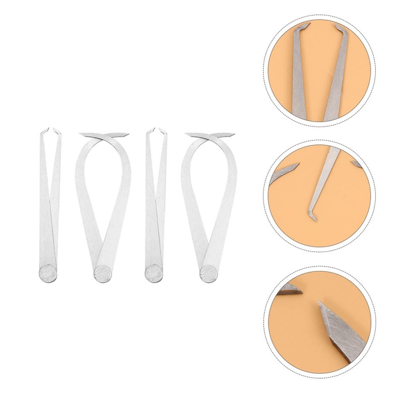 GLEAVI 4pcs Caliper Tool for Accurate Internal and External Measurements