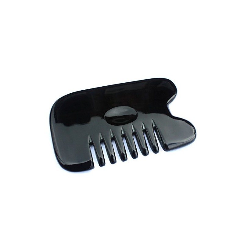 TRIXES Luxury Marble Effect Comb - For Massage & Detangling