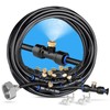 homenote Misting Cooling System 75FT (23M) Misting Line + 28