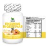 Enzimas Digestivas 100 Cápsulas, Perfecta Combinación de Ingredientes Naturales para