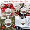 First Christmas Married Couple Christmas Ornament 2026 Wedding Gifts Mr