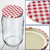 KADAX fi82 mm Screw Lid, Twist-Off Lid Set Made of