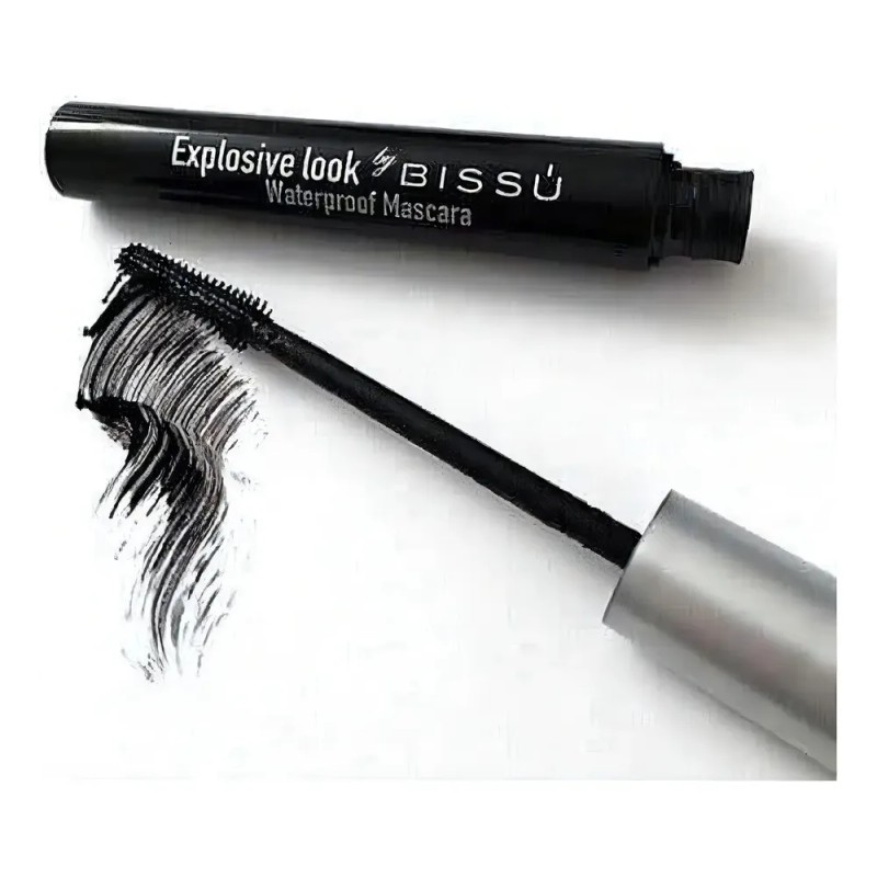 Mascara Pestañas Bissú Explosive Look Waterproof Negro Voluminizador