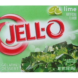 Jell-O Lime Flavor Gelatin (4-Pack)