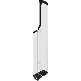 Hand Lever for Windows, Aluminium Anodised Silver, 1 Piece, Suitable for GEZE Skylight Opener OL 90 N/OL 95
