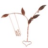 ORFOFE Unique Metal Wall Sculpture Heart Swing Art for Mother's