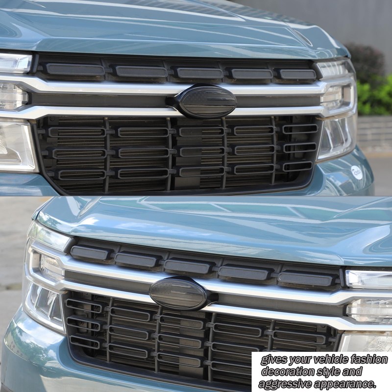 Car Emblems Logo Ring Trim Cover Compatible with Ford Maverick